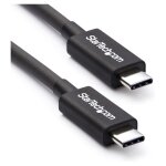 StarTech 2m Thunderbolt 3 20Gbps USB-C Cable Thunderbolt...