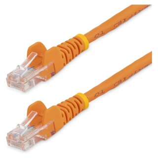 StarTech 0,5m Cat5e Ethernet Netzwerkkabel Snagless mit RJ45 - Cat 5e UTP Kabel - Orange