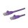StarTech 1 m Purple Cat6 Patch Cable with Snagless RJ45 Connectors - Cat6 Ethernet Cable - 1m Cat 6 UTP Cable