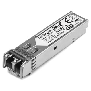 StarTech Gigabit Fiber 1000Base-LX SFP Transceiver Module - Cisco GLC-LX-SM-RGD Compatible - SM LC - 10 km 6.2 mi