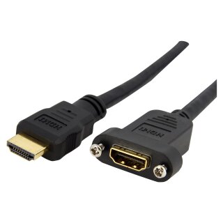 StarTech 91cm 3ft Standard HDMI Cable for Panel Mount - F/M