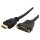 StarTech 91cm 3ft Standard HDMI Cable for Panel Mount - F/M