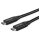 StarTech USB C To USB C Cable - 3 ft / 1m - USB-IF Certified - 5A PD - USB 2.0 - USB Type C Charging Cable - USB C Fast Charge C