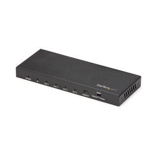 StarTech HDMI Splitter - 4-Port - 4K 60Hz - HDMI Splitter 1 In 4 Out - 4 Way HDMI Splitter - HDMI Port Splitter