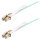 StarTech 3m LC/LC-UPC OM4 Multimode Glasfaser Patchkabel, Push-Pull - Patch-Kabel - LC/UPC Multi-Modus (M)
