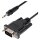 StarTech 1 m DB9 auf 3.5mm serielles Kabel, Stecker auf Stecker Kabel - Kabel seriell - DB-9 (M)