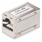 StarTech Shielded RJ45 Coupler, Inline Cat6a Coupler, F/F...