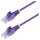 StarTech 50cm Purple Slim CAT6 Ethernet Cable, Snagless, 28AWG, LSZH - Patch-Kabel - RJ-45 (M)
