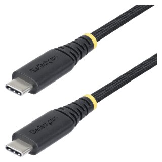 StarTech 1m USB-C Charging Cable, 240W, Silicone Jacket w/Braid - USB-Kabel - 24 pin USB-C (M)