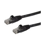 StarTech 7.5m CAT6 Cable - Black CAT6 Patch Cord -...