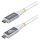 StarTech 1m USB4 Kabel 80Gbps USB-IF-zertifiziertes USB-C Ladekabel 240W 8K 120Hz-4K 240Hz DP2.1monitorkabel Thunderbolt 4 Weiss