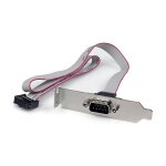 StarTech 1 Port 16in DB9 Serial Port Bracket to 10 Pin...