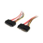 StarTech 12in 22 Pin SATA Power and Data Extension Cable