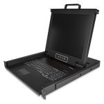 StarTech 1HE KVM Konsole fr Server Racks - VGA KVM - 17 Zoll