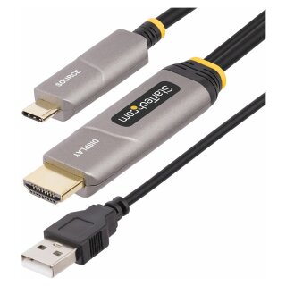 StarTech 30ft (9.15m) USB-C to HDMI 2.0 Active Optical Cable, 4K 60Hz - HDMI cable - 24-pin USB-C ma