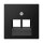 Jung A569-2BFPLUASWM Abdeckung f.IAE/UAE-Anschlussdose