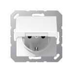Jung A1520KLWW SCHUKO Steckd.m.Klappdeckel alpinweiß