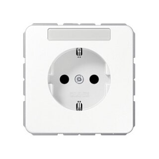 Jung CD1520BFKINAWW SCHUKO Steckdose m.Schriftfeld 16A 250V CD alpinweiß