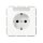 Jung CD1520BFKINAWW SCHUKO Steckdose m.Schriftfeld 16A 250V CD alpinweiß