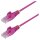 StarTech.com 3m Pink Slim CAT6 Ethernet Cable, Snagless, 28AWG, LSZH - Patch-Kabel - RJ-45 (M)