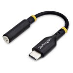 StarTech.com USB-C Audio Adapter to 3.5mm TRRS Jack,...