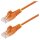 StarTech 3m Orange Schlankes CAT6-Ethernet-Kabel Snagless RJ45 LSZH 28AWG Reines Kupfer Patchkabel/Netzwerkkabel