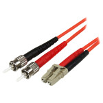 StarTech 1m Multimode 50/125 Duplex Fiber Patch Cable LC...