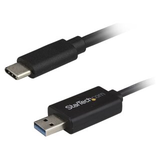 StarTech USB-C auf USB Datentransferkabel fr Mac und Windows - USB 3.0 - USB C Datenkabel / Linkkabel - USB Type C Kabel