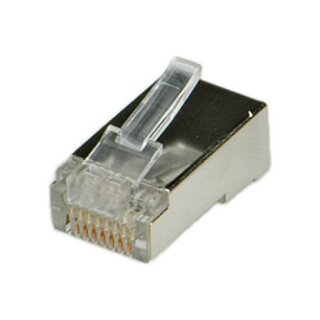 ROLINE Modular-Plug geschirmt Kat.5e Class D 10 Stck