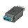 ROLINE USB 3.2 Gen 1 Gender Changer, Typ A BU/BU