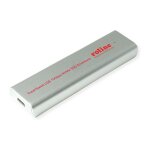 ROLINE Externes SSD-Gehuse, M.2, NVMe zu USB 3.2 Gen 2 Typ C