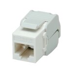 ROLINE Cat.6 (Class E) Keystone, ungeschirmt,...