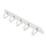 ROLINE 19-Zoll Rangierpanel 1 HE, 40x60mm grau