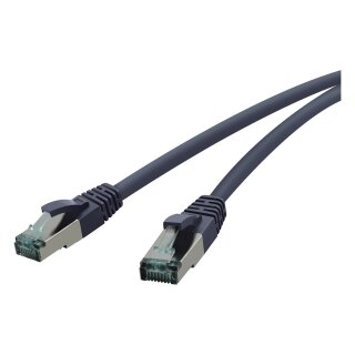 RED Cat.6a 15,0m blau Patchkabel Cat.6a S/FTP AWG 27/7, 2xRJ45, blau, 15,0m