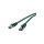 RED Cat.6a 15,0m grün Patchkabel Cat.6a S/FTP AWG 27/7, 2xRJ45, grün, 15,0m