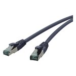 RED Cat.6a 1,0m blau Patchkabel Cat.6a S/FTP AWG 27/7,...