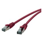 RED Cat.6a 5,0m rot Patchkabel Cat.6a S/FTP AWG 27/7,...