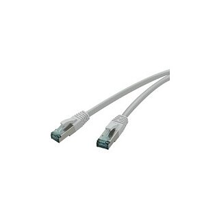 RED Cat.6a 5,0m weiß Patchkabel Cat.6a S/FPT AWG 27/7, 2xRJ45, weiß, 5,0m
