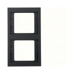 Berker 13237006 Rahmen K.1 anthrazit matt lackiert 2-fach