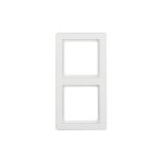 Berker 10126089 Rahmen 2fach Q.1 polarweiß samt