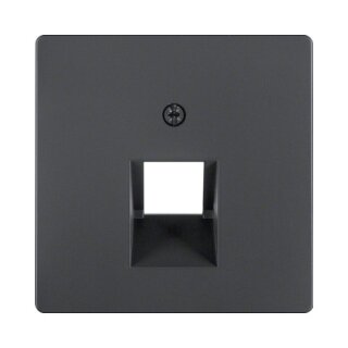 Berker 14076086 Zentralstück f. UAE-Steckdose Q.1/Q.3 anthrazit
