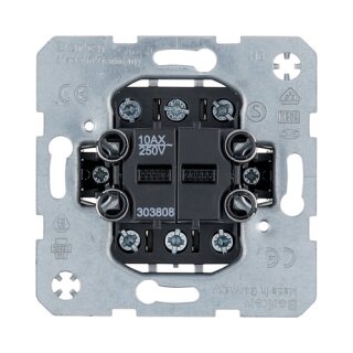 Berker 3038 08 Wippschalter Doppel Aus-/Wechsel- Modul-Einsatz