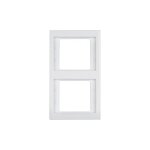 Berker 1323 70 09 Rahmen 2-fach K.1 polarweiß...