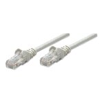 Patchkabel RJ45 U/UTP Cat5e 2.0m Hebelschutz grau