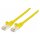 Patchkabel Cat6a-Stecker/Cat7-Rohkabel 1m gelb