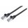 Patchkabel Cat6a-Stecker/Cat7-Rohkabel 2m sw