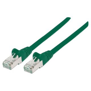 Patchkabel RJ45 S/FTP Cat6 Kupfer LSZH 7,5m grün