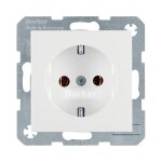 Berker 4743 89 89 Schuko-Steckdose pws glänzend