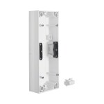 Berker 1043 89 89 AP-Gehäuse 3-f pws hochglanz