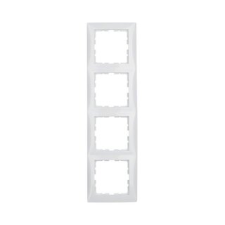 Berker 1014 89 89 Rahmen 4f S.1 pws glänzend